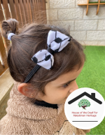 ⁦طوق بكلة شعر كوفية ( مطاط)⁩ - الصورة ⁦2⁩
