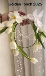 مسكة عرائس كرستالية💗